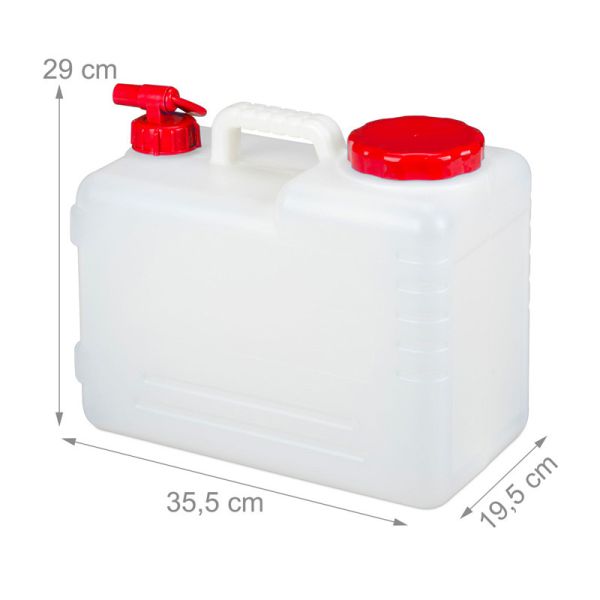 water jerry can dimensions