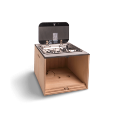 Double gas stove box