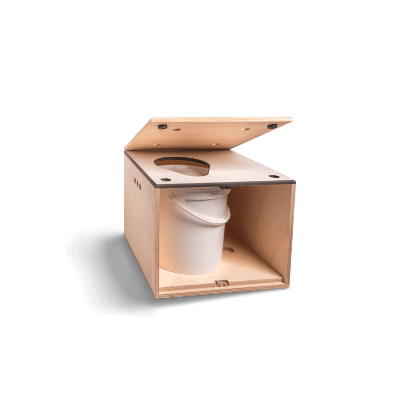 Dry toilet box