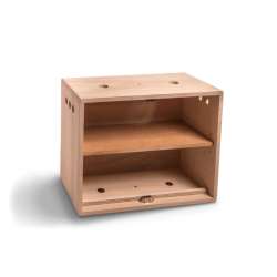 Shelf in small box opening large side Shelf in small box opening large side