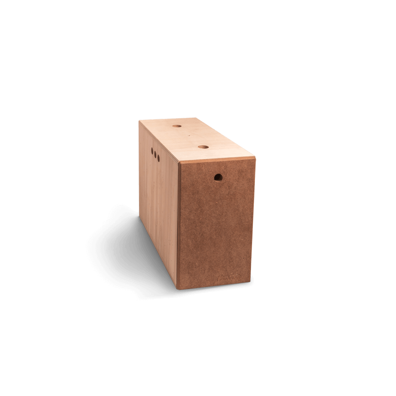 Half box opening small side facade raw medium Half box opening small side facade raw medium