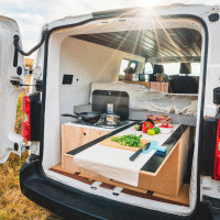 dormir no Opel Vivaro C  Ve&iacute;culo comercial