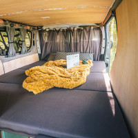 dormire in un Volkswagen Transporter T6 & T6.1  Veicolo commerciale