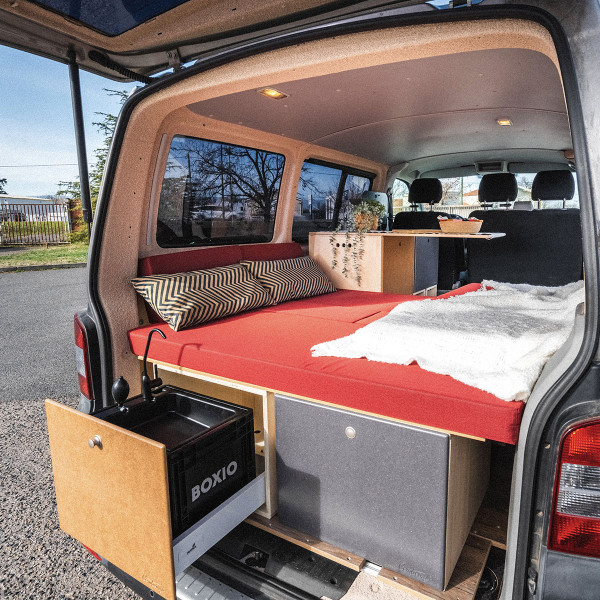 arranjo van remov&iacute;vel Volkswagen Transporter T5  Caravelle / Multivan