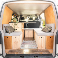 abnehmbarer van umbau Volkswagen Transporter T4  Kastenwagen