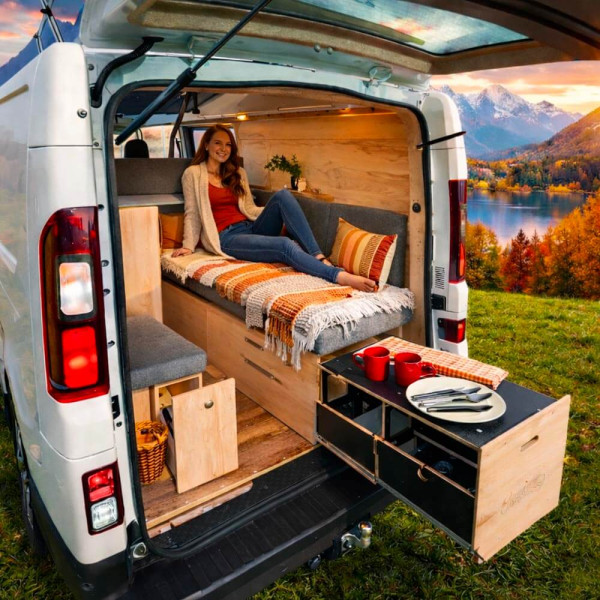 Modular Van Smart Modular & Removable Van Conversion Kit | Combeing