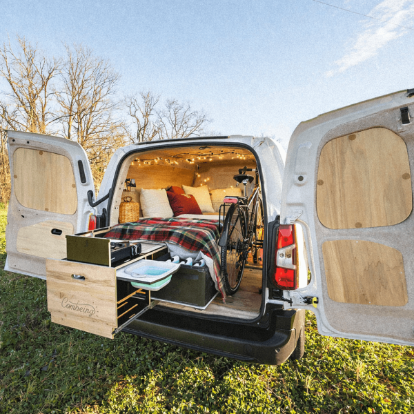 removable small van conversion kit no-drill