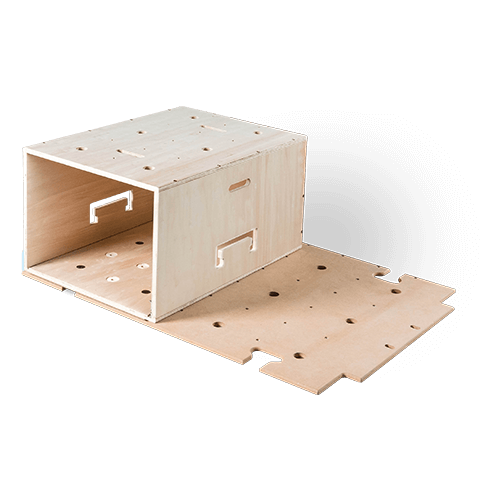 Pianale per ludospaces Combeing senza attrezzi